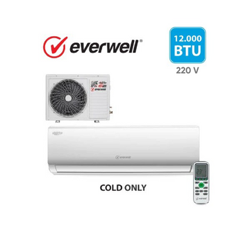 ❄ SPECIAL OFFER: EVERWELL Minisplit Cold Only Air conditioner 12.000 BTU 220V (13 SEER) ❄ +  six months (6) warranty does not include electric problems